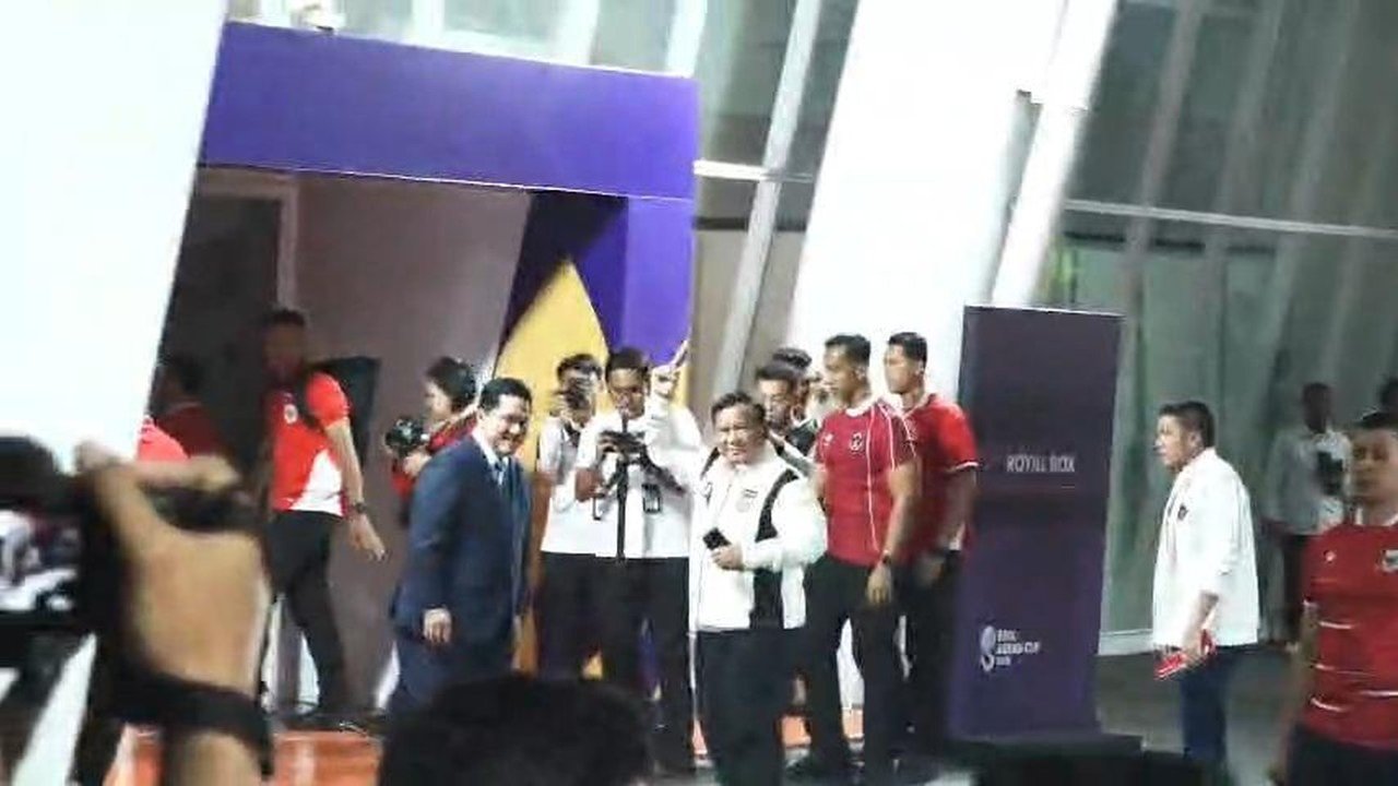 Prabowo Subianto Hadiri Final ASEAN Cup, Dukung Langsung Timnas Indonesia
