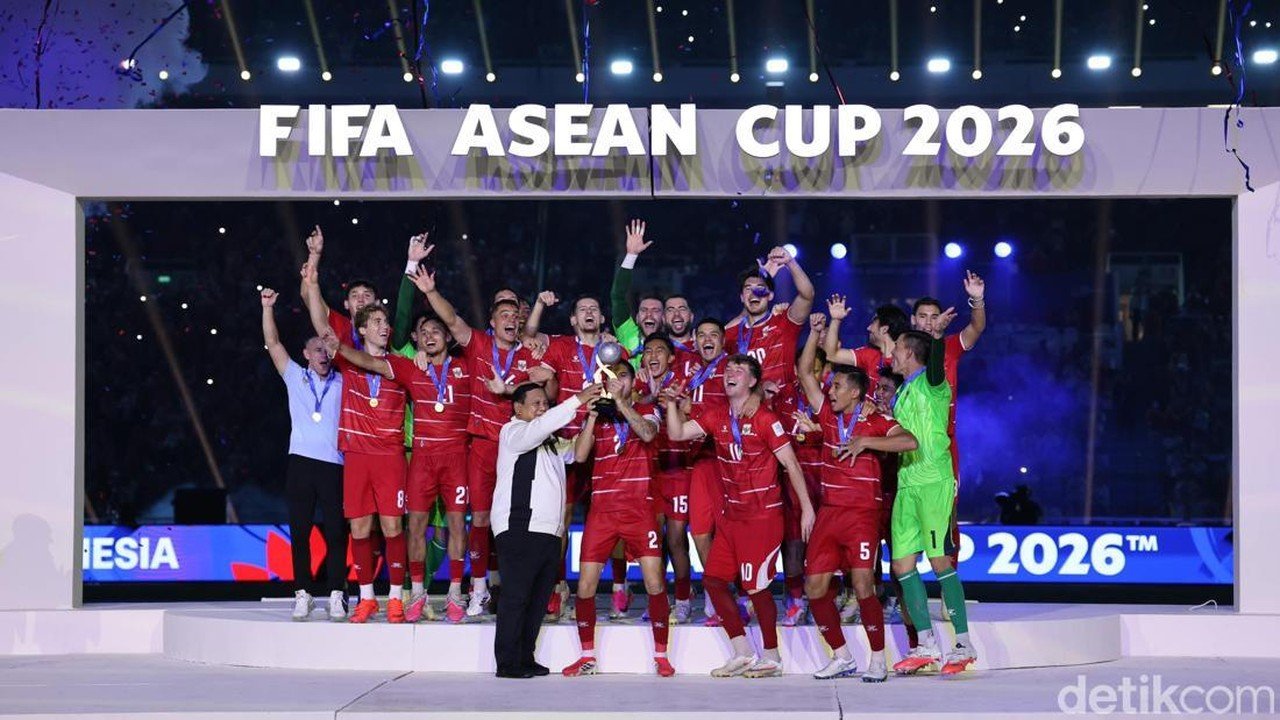 Presiden Prabowo Pastikan Bonus untuk Timnas Indonesia Usai Raih Gelar FIFA ASEAN Cup 2026