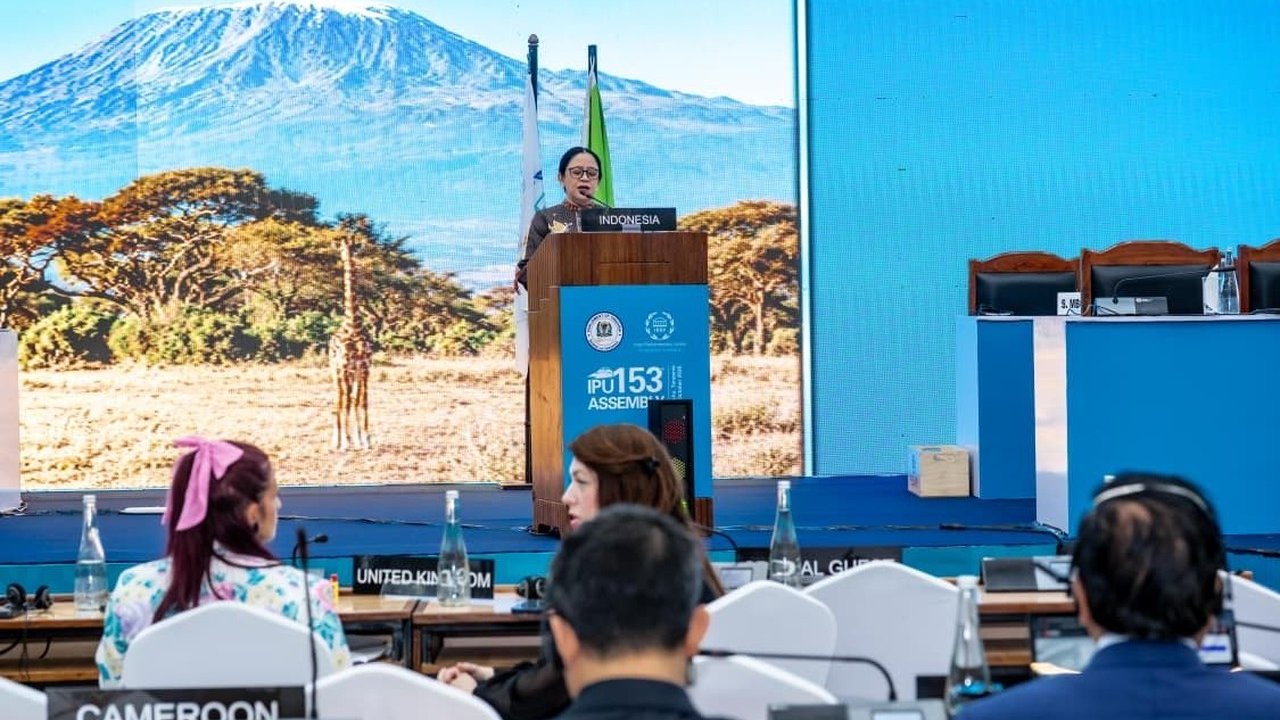 Puan Maharani di Tanzania: Tekankan Tata Kelola Pemerintahan yang Adil di Sidang IPU