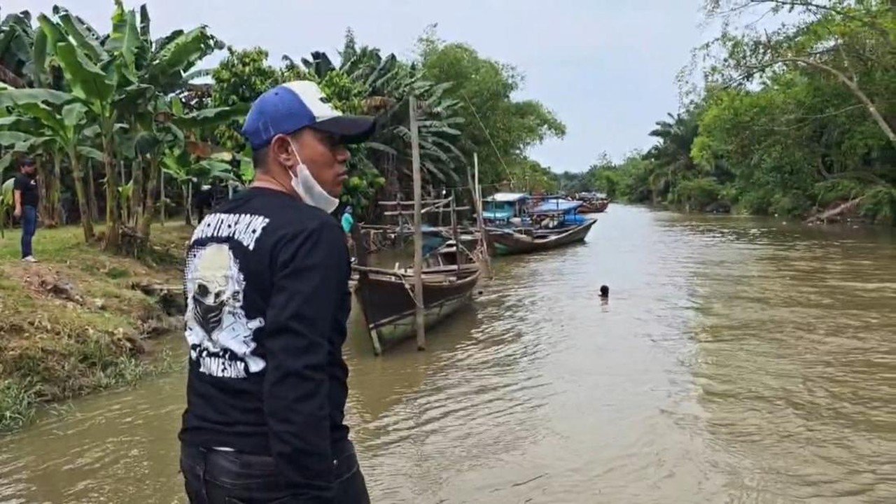 Sarang Narkoba di Deli Serdang Digerebek, Pelaku Nekat Terjun ke Sungai