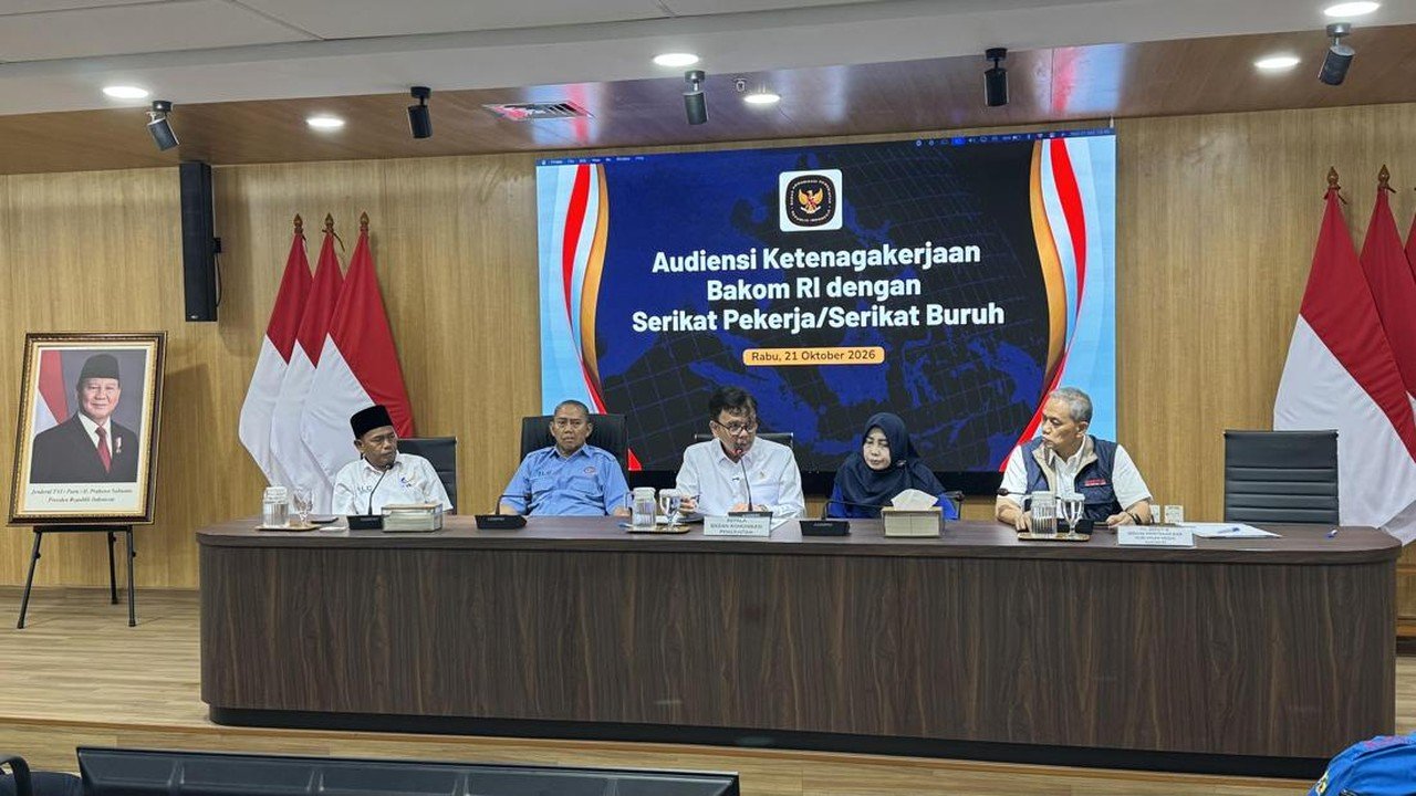 Serikat Buruh Audiensi dengan Bakom, Desak UU Pelindungan Ketenagakerjaan Segera Disahkan