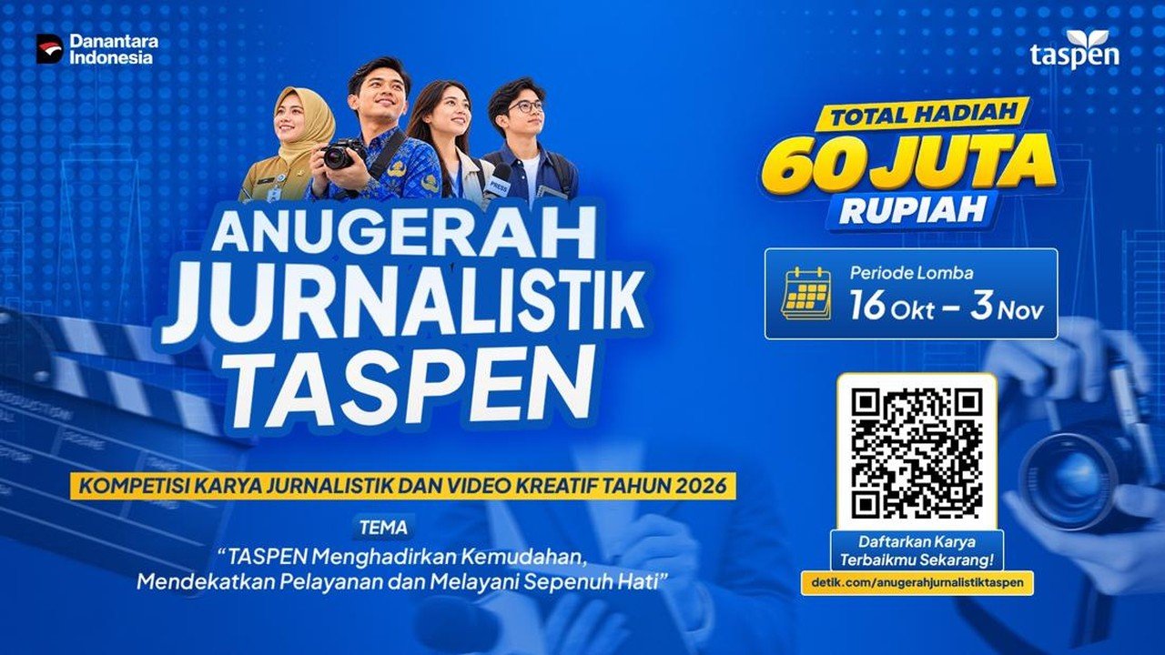 TASPEN Buka Lomba Jurnalistik 2026, Hadiah Total Rp 60 Juta untuk 12 Pemenang