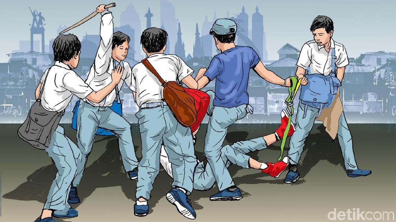 Tawuran Pelajar di Cikunir Bekasi Pecah, Satu Siswa Terluka Bacok