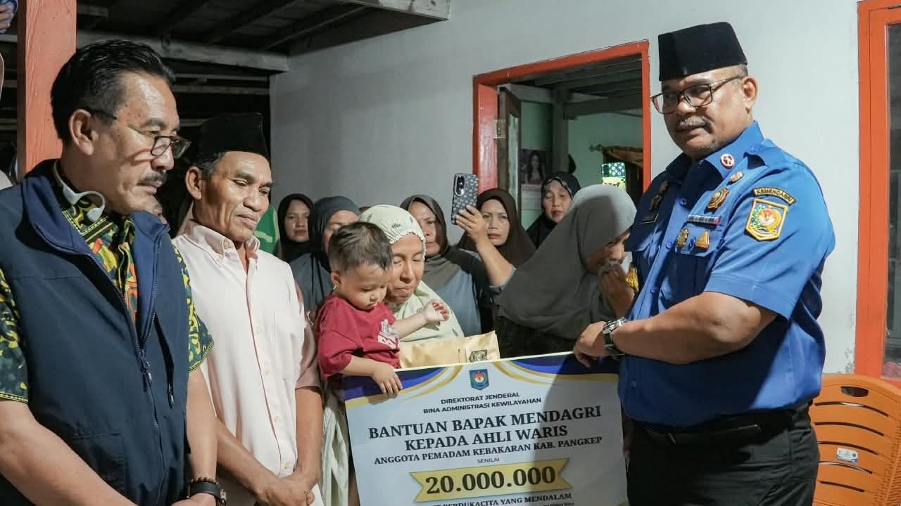 Tiga Petugas Damkar Pangkep Gugur, Kemendagri Evaluasi SOP dan Beri Santunan