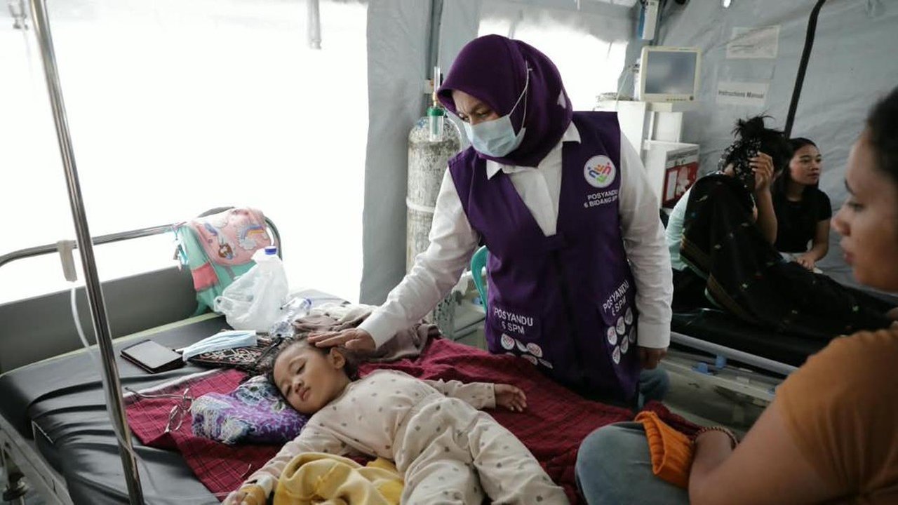 TP PKK dan TP Posyandu Pusat Salurkan Bantuan untuk Korban Gempa di Manggarai