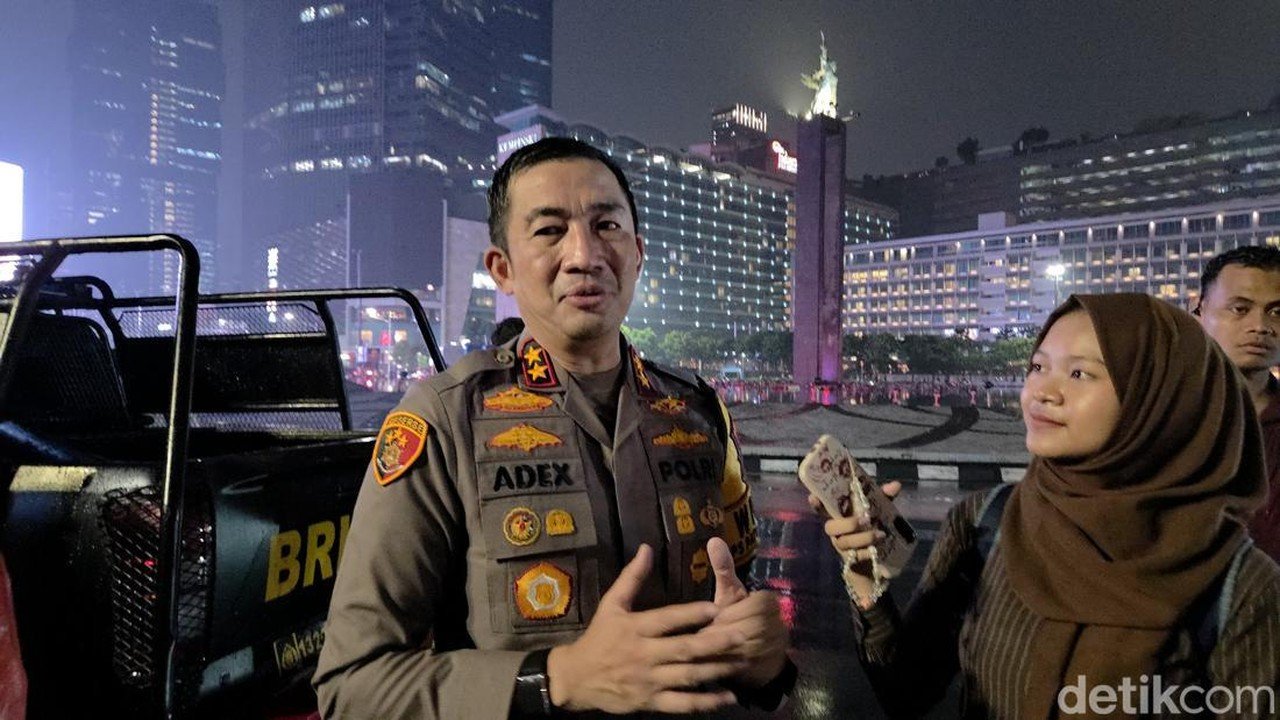Wakapolda Metro Jaya Apresiasi Aksi Mahasiswa yang Tertib di Bundaran HI