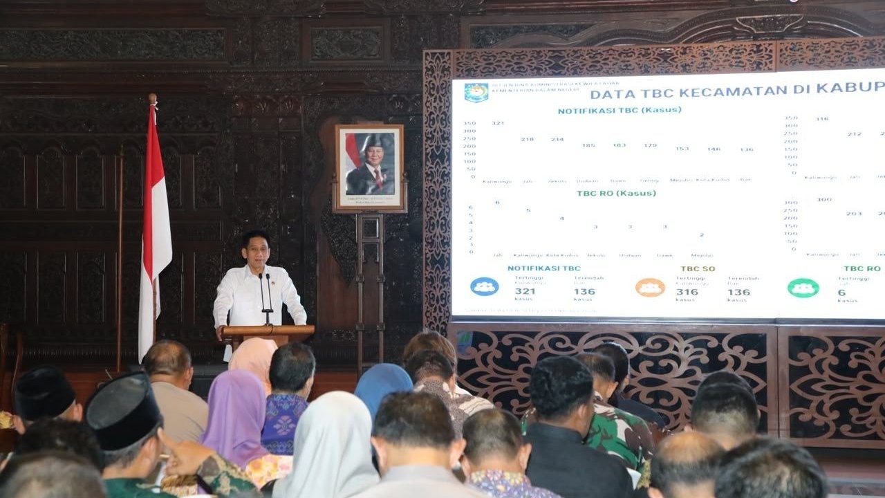 Wamendagri Dorong Pemda Jadikan Penanggulangan TBC Prioritas Pembangunan
