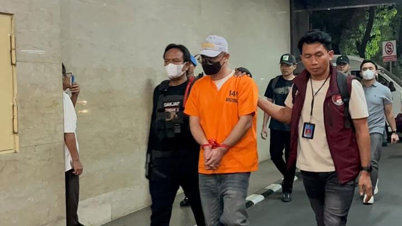 WN Taiwan Tersangka Kasus 1,16 Ton Ketamin Tiba di Bareskrim, 7 ABK WNI Berstatus Saksi