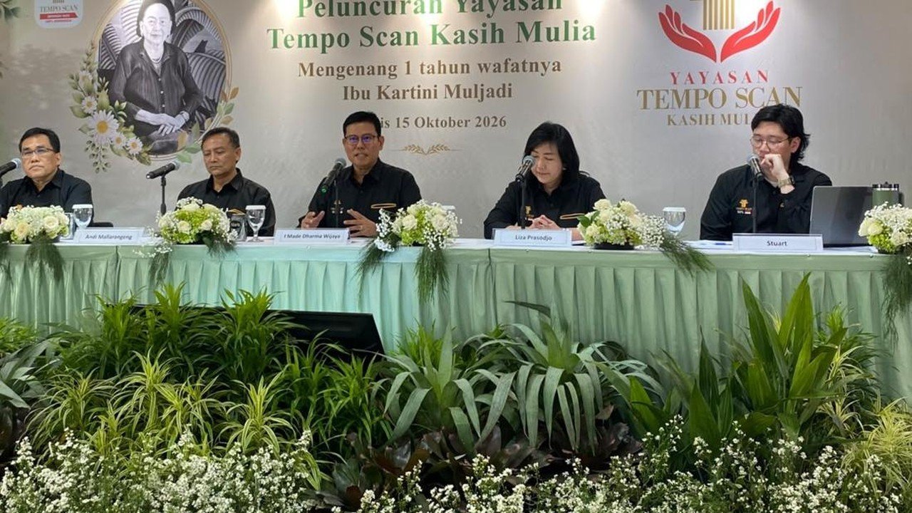 Yayasan Tempo Scan Kasih Mulia Diresmikan, Lanjutkan Warisan Kartini Muljadi
